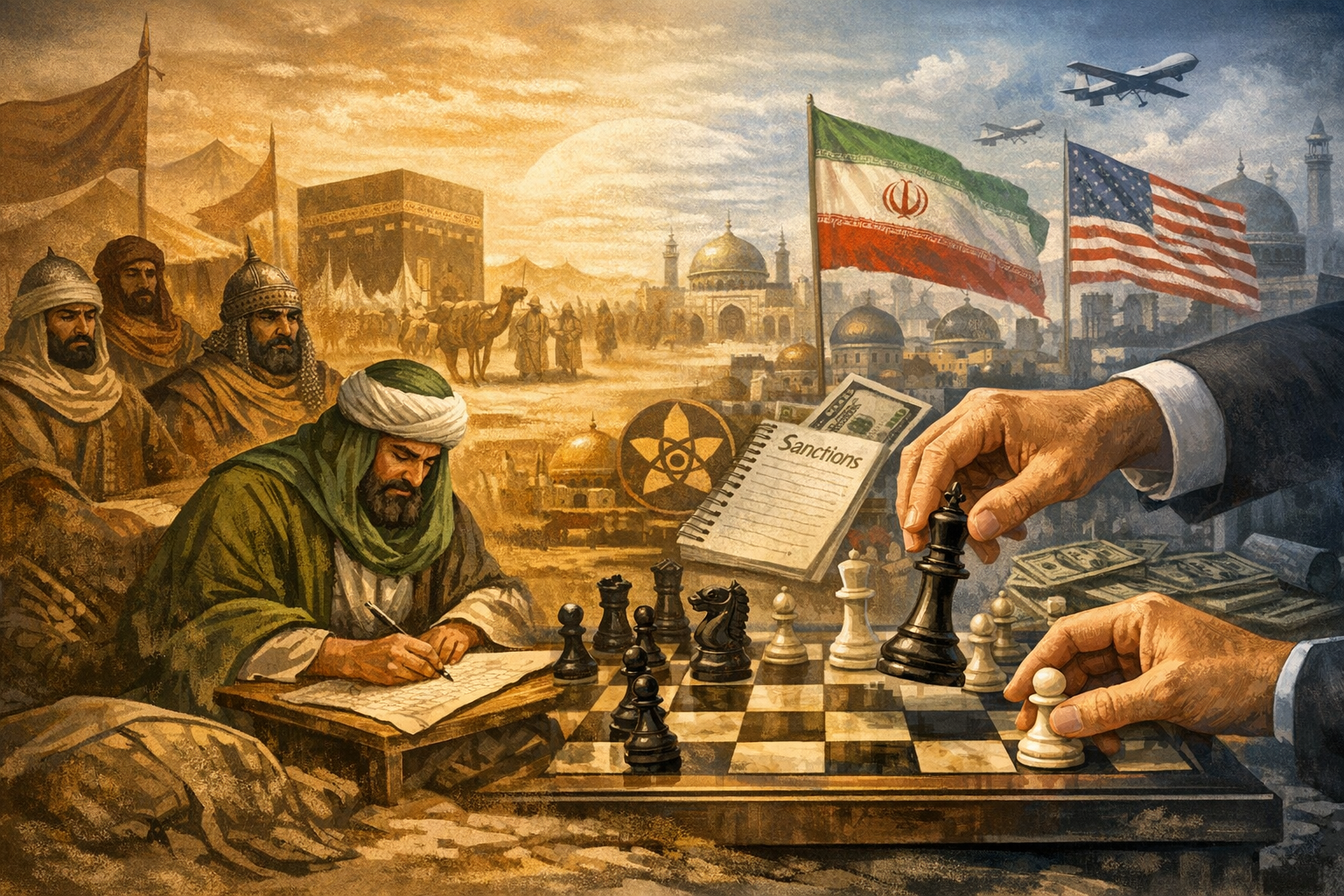 صلح حدیبیه، مسقط و دام تشبیه‌های تاریخی