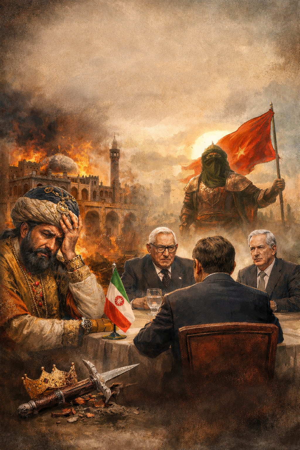 مذاکره در بن‌بست شاه‌سلطان حسینی