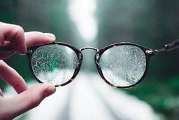 همه چیز از پشت شیشه یک عینک!