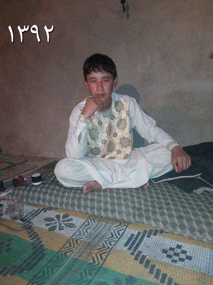 عکس ذکرالله خلیل در سال ۱۳۹۲