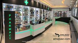 طراحی دکوراسیون داروخانه