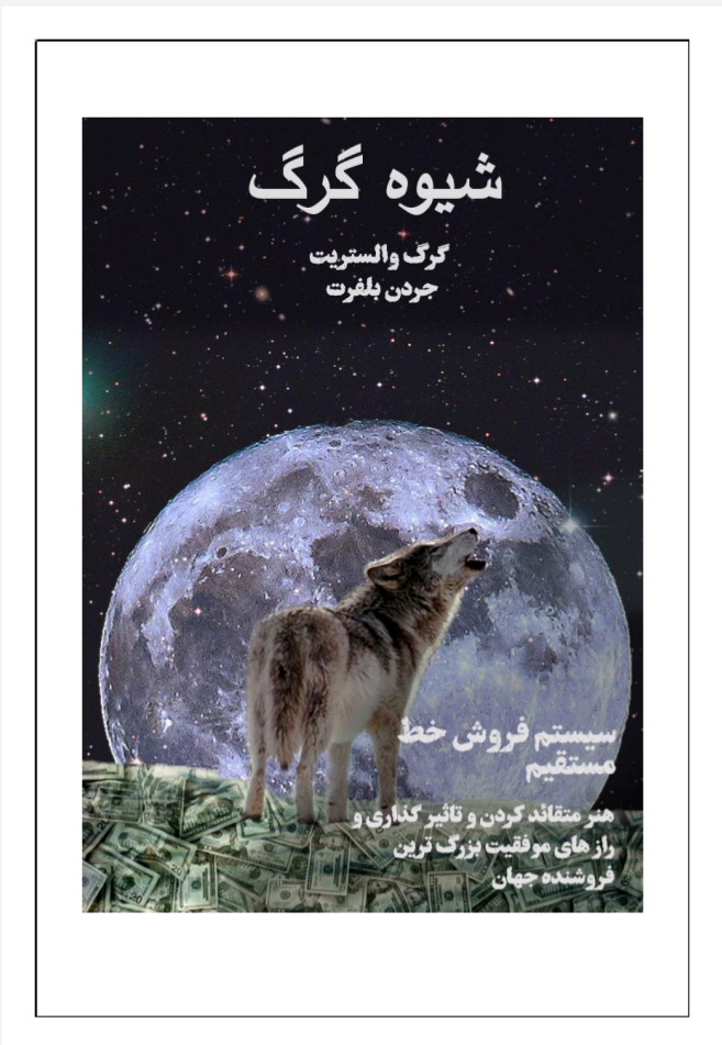 دانلود رایگان کتاب گرگ وال استریت pdf