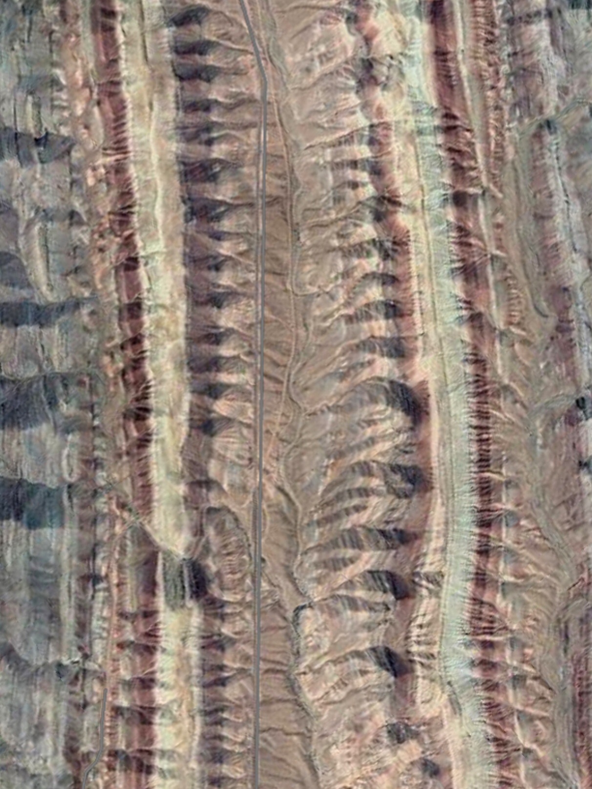 لایه های سازند مارنی بیدو و سازند کمر مهدی