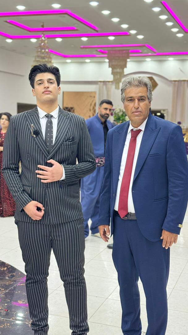 حاج احد تلبکو و پسرش آرین تلبکو