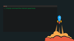 3 خط فرمان مفید برای تست سرعت اینترنت