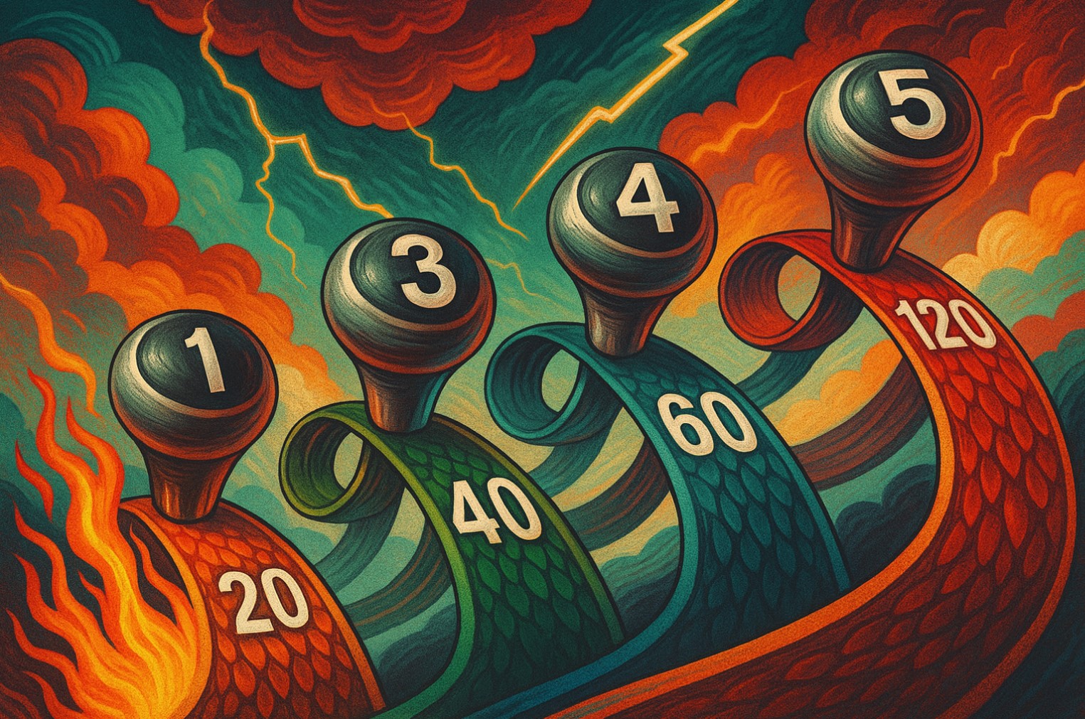 سرعت هر دنده ماشین