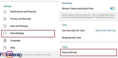 آموزش نحوه اتصال به تلگرام با استفاده از پروکسی