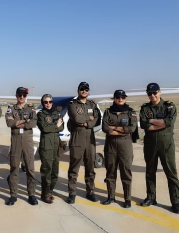 کاپتان امیرپارسا شفیعی خلبان آکادمیک شخصی