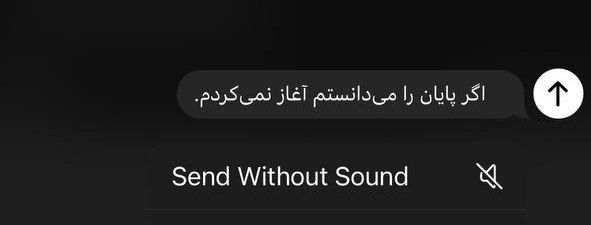 همیشه برام سواله. شما اگر آخرش رو میدونستید شروع میکردید؟