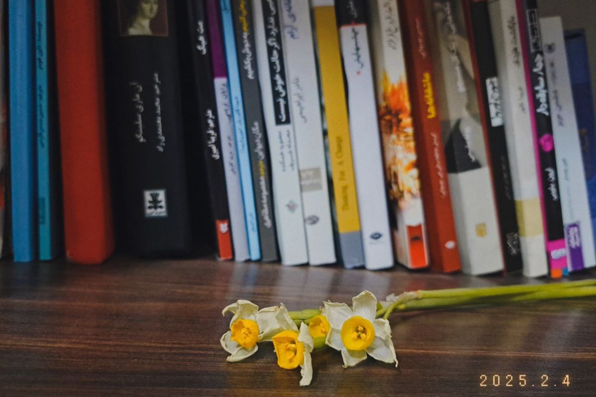 از نرگسی که پژمرد.