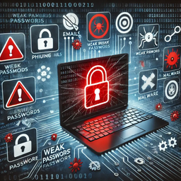 ۱۰ اشتباه رایجی که امنیت سایبری شما را به خطر می‌اندازد.