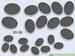نحوه انجام ماساژ سنگ داغ به صورت تصویری