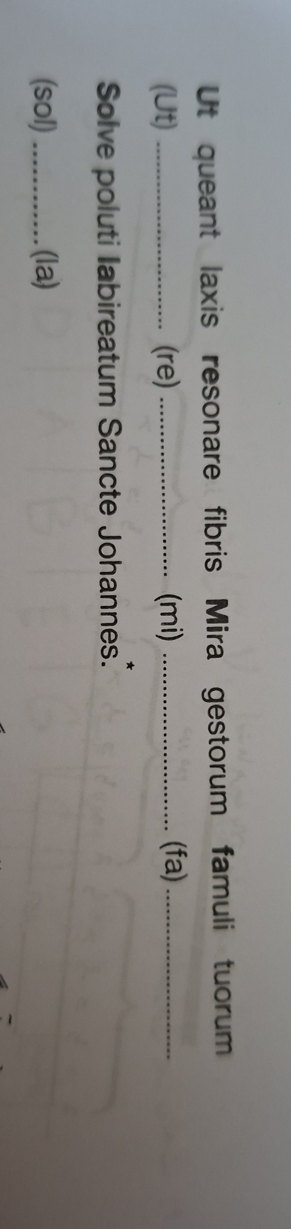 این همون شعدیه که ذکر کردم!در قدیم به نت دو(C) میگفتن اوت(Ut)