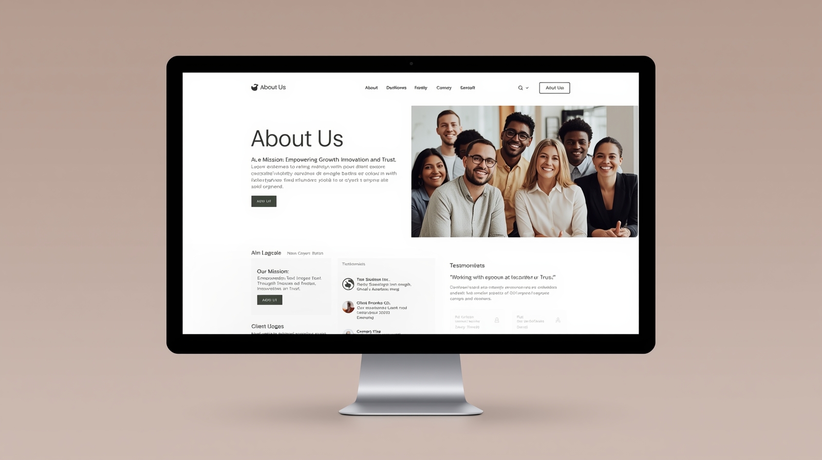 گام ۱: صفحه «درباره ما» (About Us) را به یک بیانیه E-E-A-T تبدیل کنید