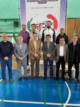 قهرمانی تیم تکواندو دانشگاه شهید بهشتی در مسابقات منطقه یک کشور