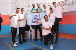 طوفان پسران تکواندو کار دانشگاه شهید بهشتی در اصفهان