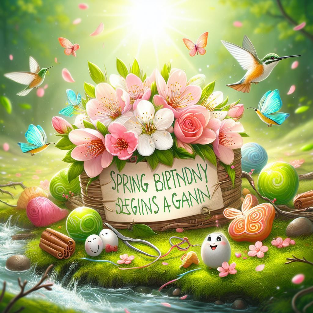 بهار را آغاز زندگی گویند ...