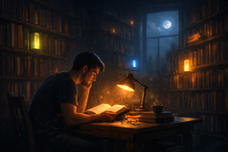 چه حس قشنگی داره کتاب «کتابخانه نیمه‌شب»