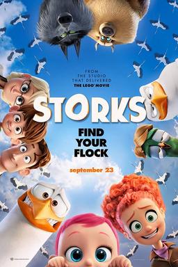 انیمیشن کودکانه لک لک ها ۲۰۱۶ STORKS (محصول آمریکا)