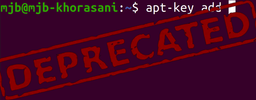 جایگزین دستور deprecate شده apt-key add