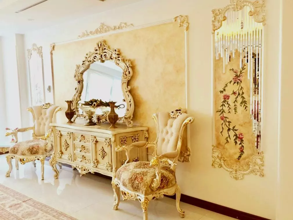 نقاشی دکوراتیو پتینه کاری توسط تیم سیارادیزاین 09392009913