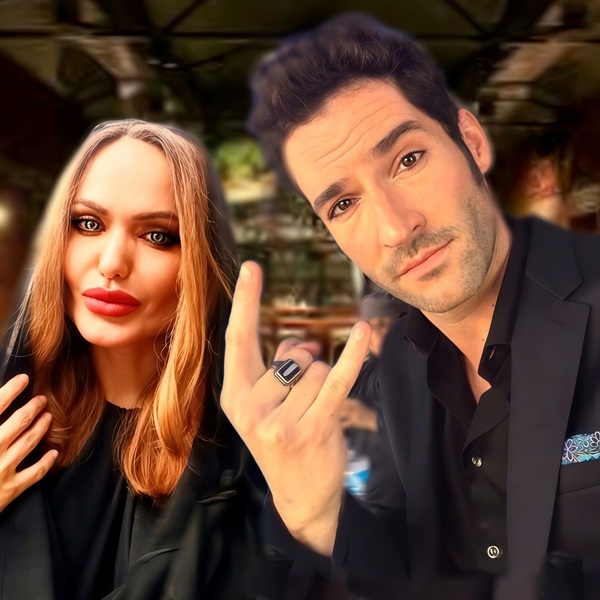 Tom Ellis and Julia Shahbazi Persian Angelina Jolie Look Alike And Double