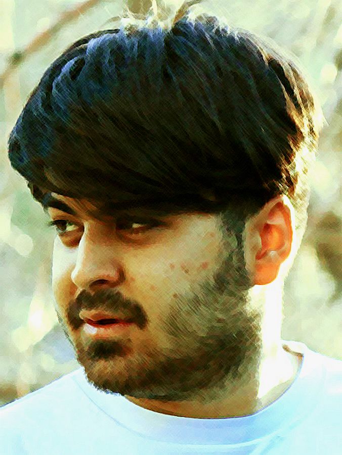 پرتره میلاد داوری دولت آبادی- خالق کتاب اراجیف نامه