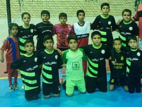 تیم نونهالان حافظان ولایت جمعی از بسیجیان صحرارود فسا 