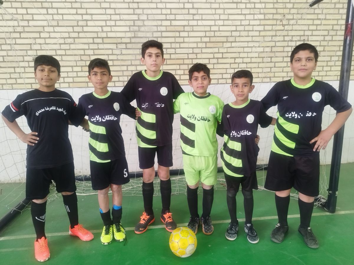 تیم نونهالان حافظان ولایت جمعی از بسیجیان صحرارود فسا 