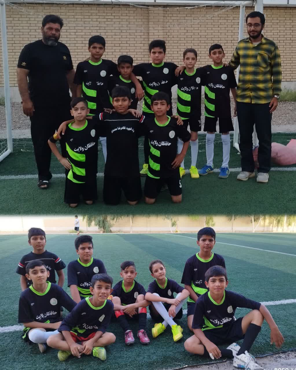 تیم نونهالان حافظان ولایت جمعی از بسیجیان صحرارود فسا 