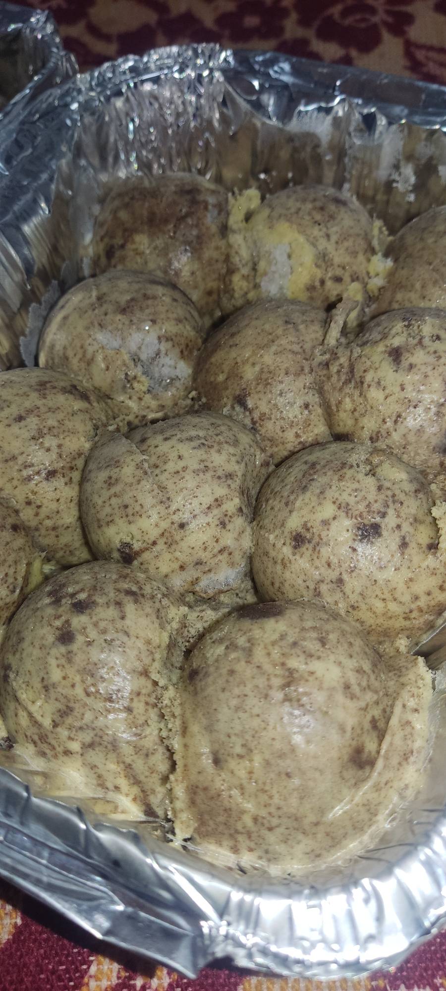 بستنی موز کیک پسته ای