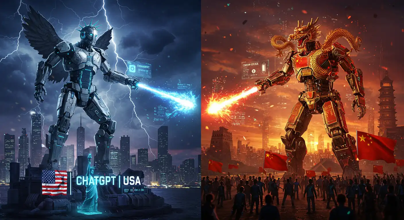 هوش مصنوعی دیپ‌ سیک، چت‌ جی‌ پی‌ تی را به زانو درآورد!