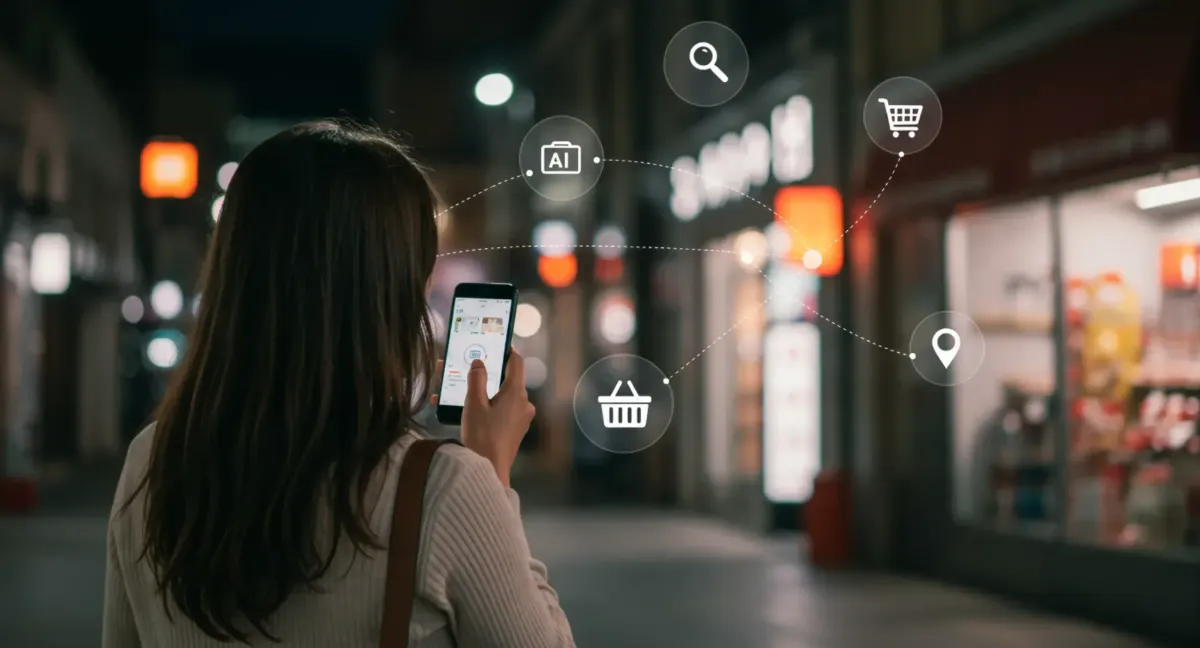 قابلیت جستجوی هوش مصنوعی و جستجوی صوتی در اپلیکیشن موبایل