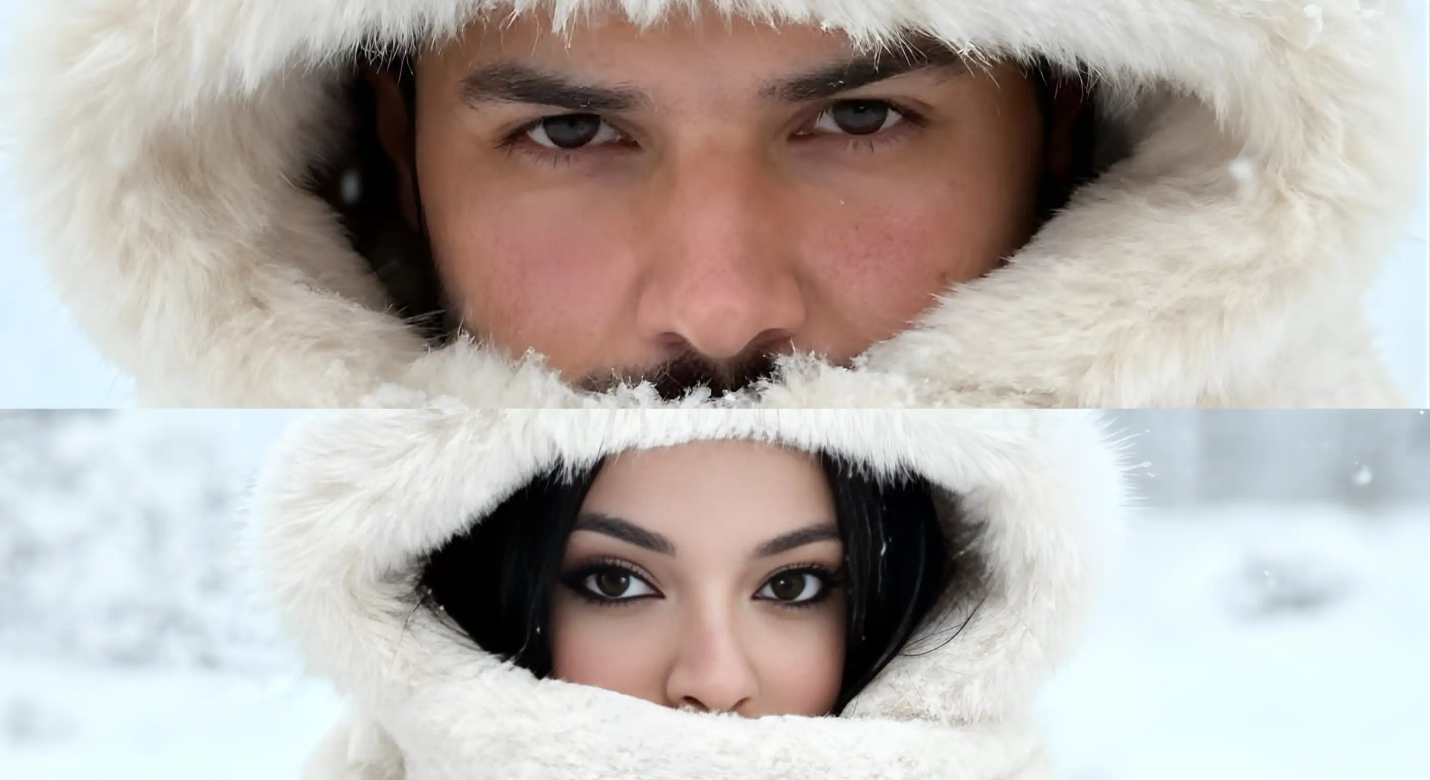 هوش مصنوعی ساخت عکس برفی (AI Snow Scene)