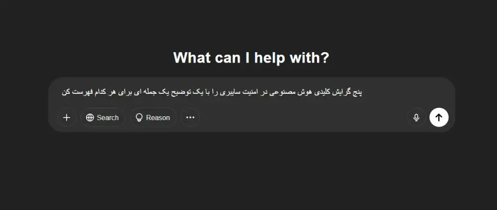 مثال یک فرمت مناسب