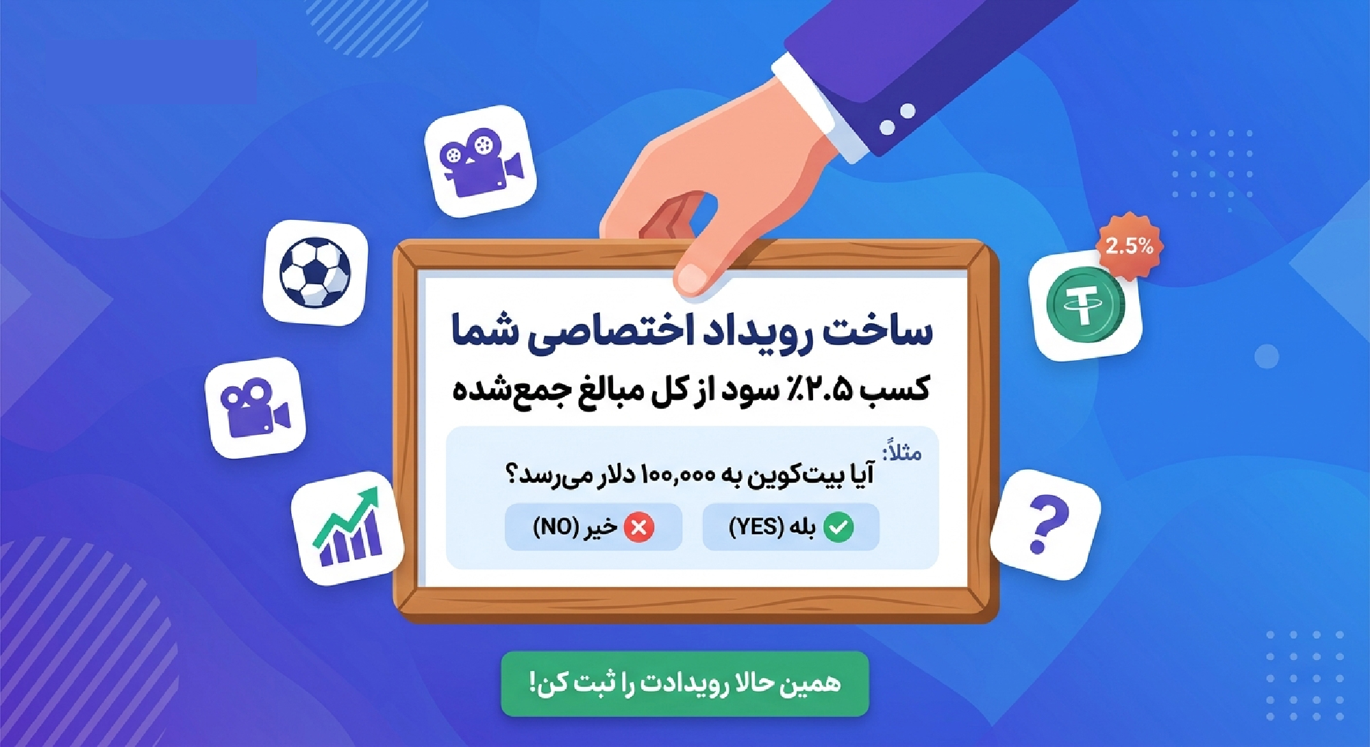 چگونه از پیش‌بینی اتفاقات دنیا کسب سود کنیم؟