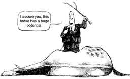 ? تئوری اسب مرده در بورس (THE DEAD HORSE THEORY)