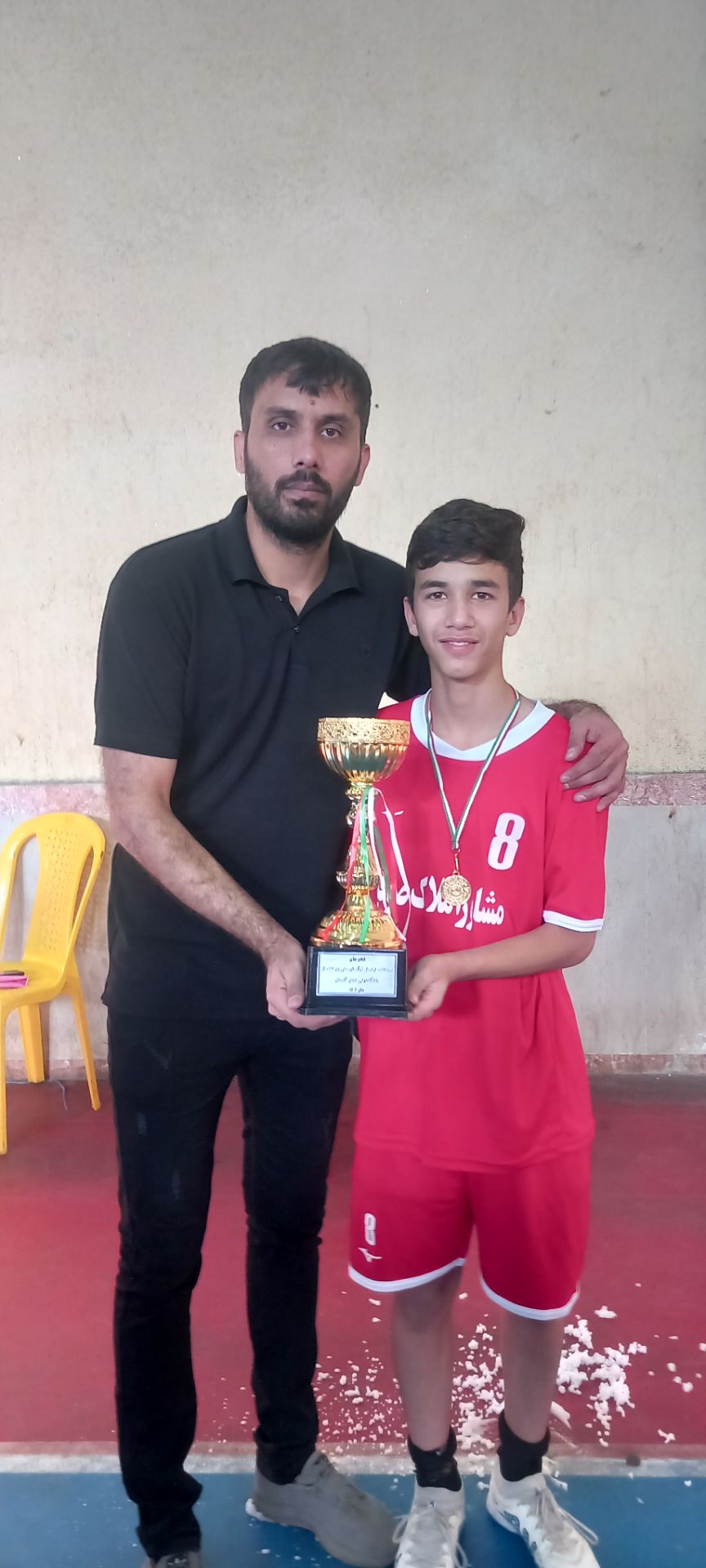 با مربیگری با اخلاق وبا انگیزه محل آقای ابراهیم کاردان