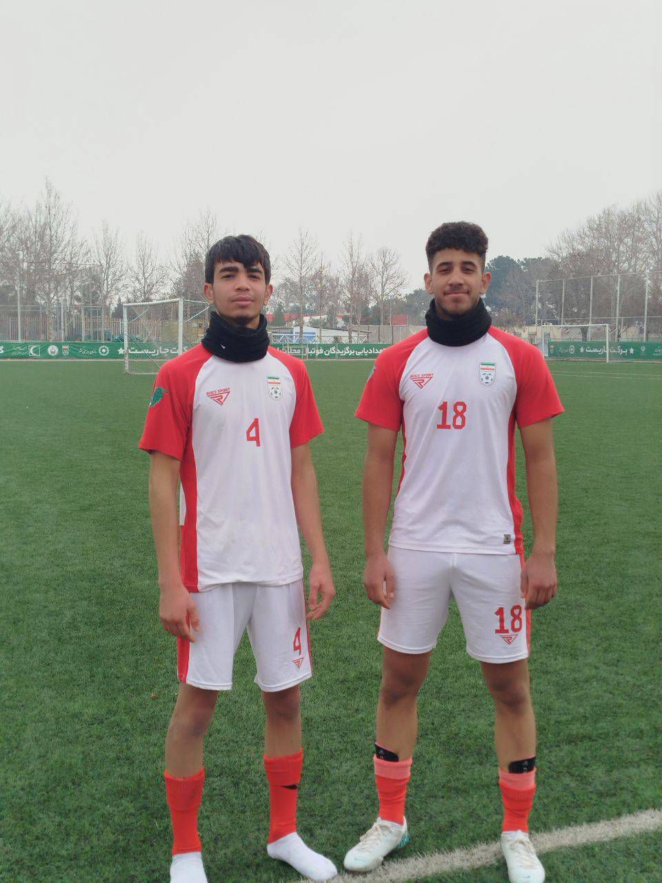 دعوت حسن احسان نیا به اردوی تیم ملی جوانان فوتبال ایران  شمار ۱۸