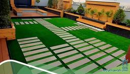 چمن مصنوعی مناسب برای باغ تالارها