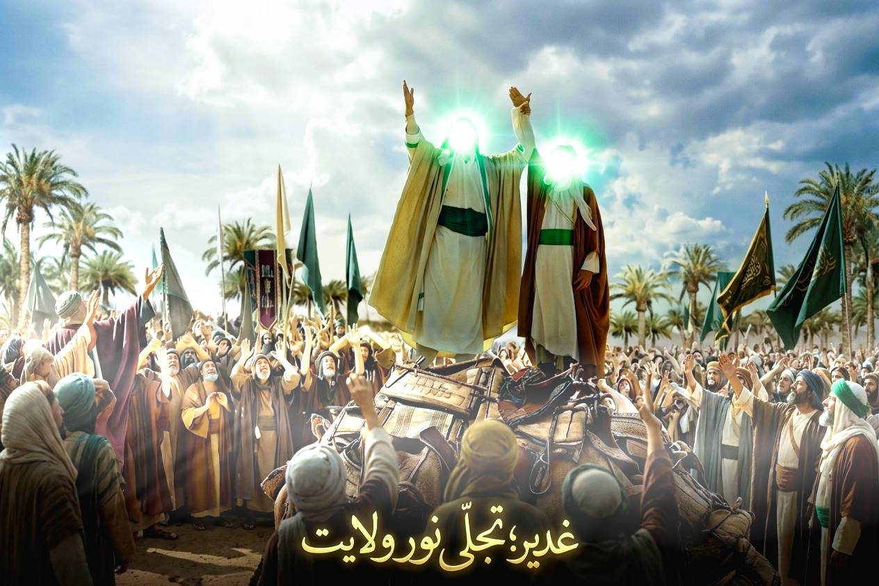 اثر غدیر تجلی نور ولایت