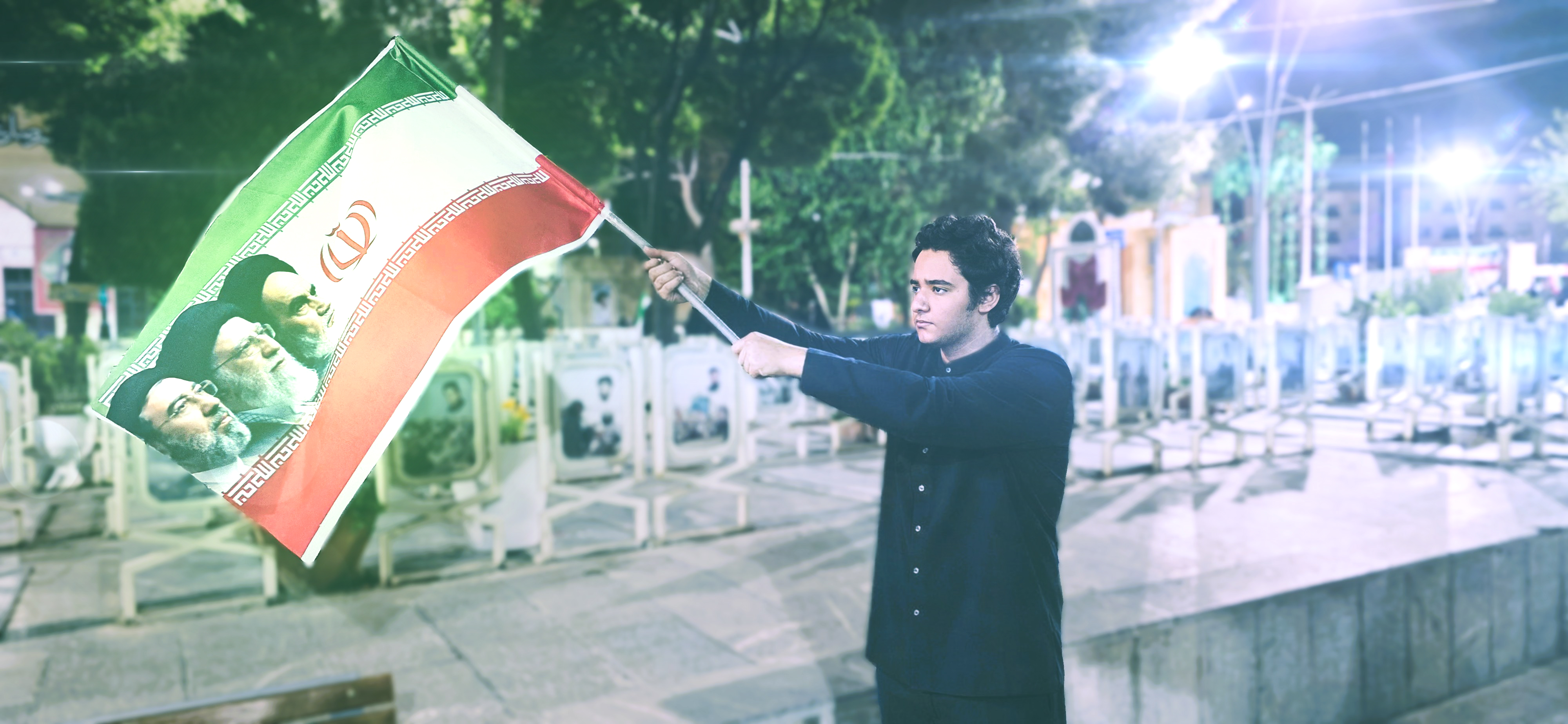 طاها سموعی در گلستان شهدا