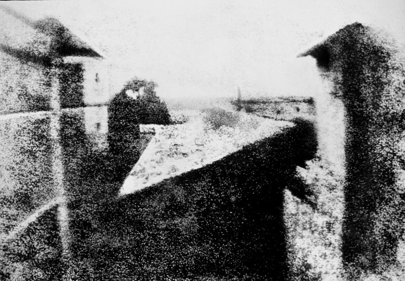 اولین تصویر ثبت شده از منظره در سال 1828