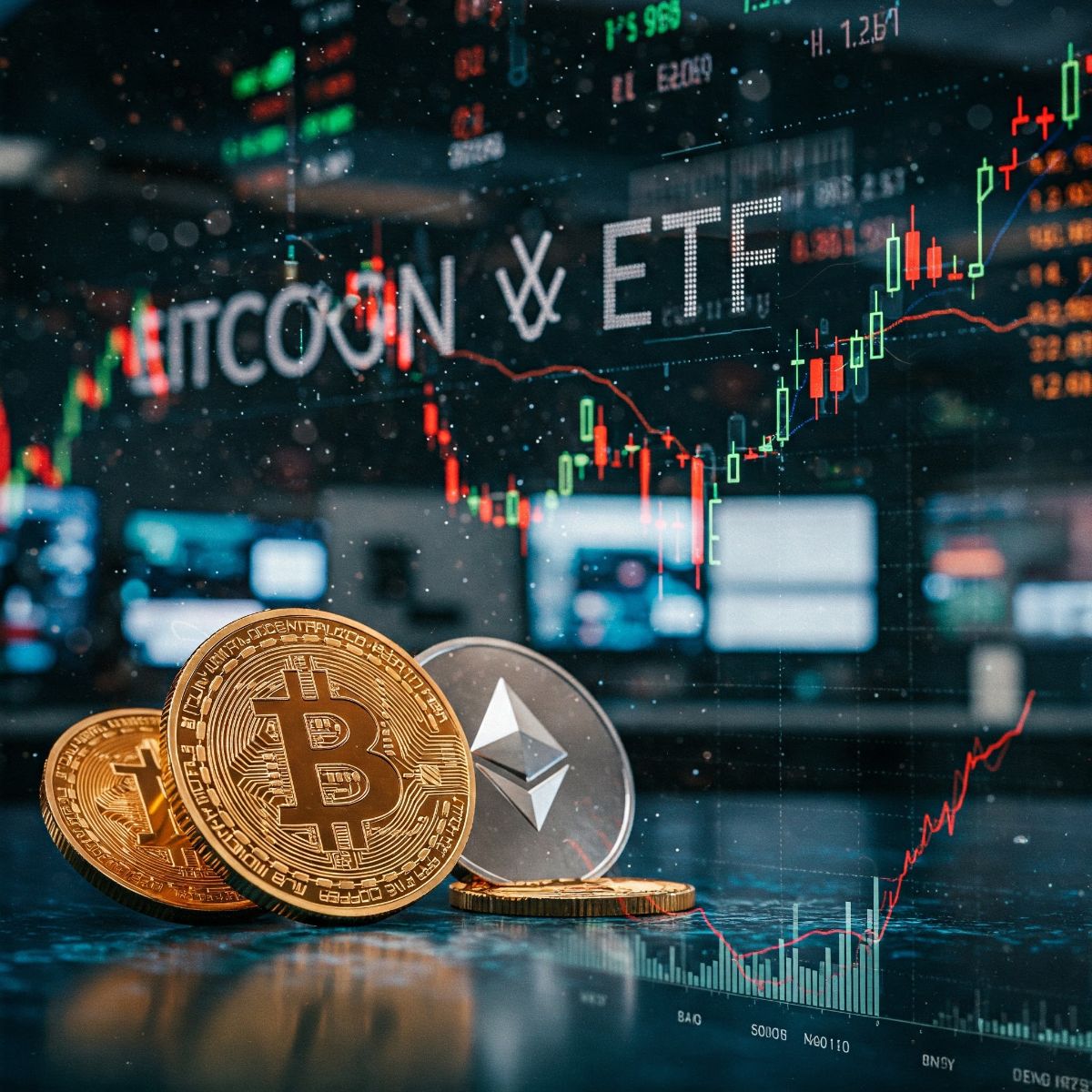 ETFهای بیت‌کوین و اتریوم