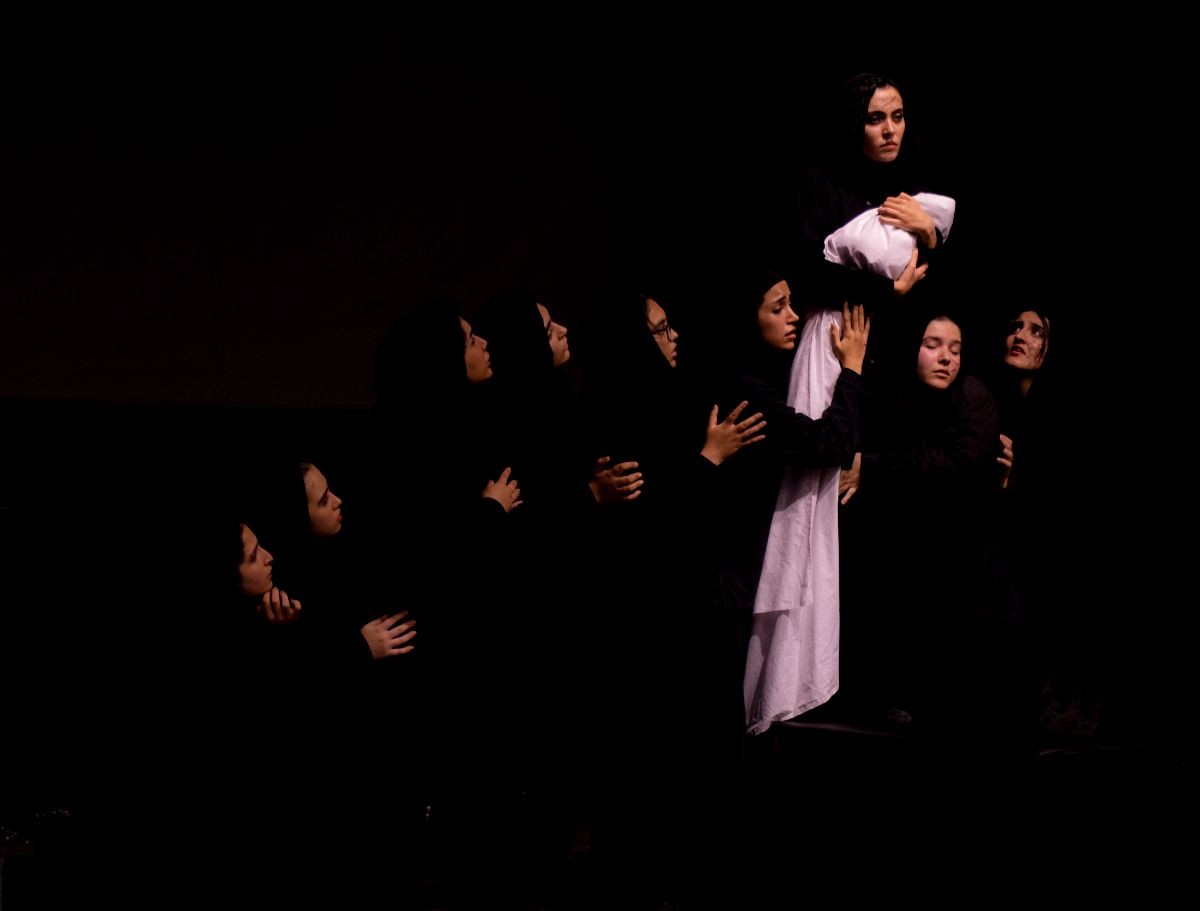 نمایی از صحنه نمایش