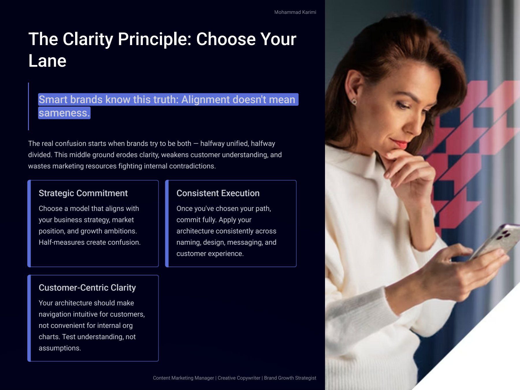 Smart brands know...