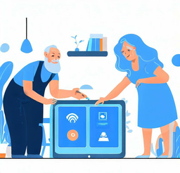 دوران پیری آسان تر با خانه هوشمند