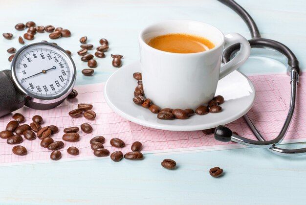 القهوة وزيادة خطر الأمراض القلبية
