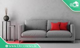 بهترین رنگ ها برای ست کردن کوسن با مبل طوسی