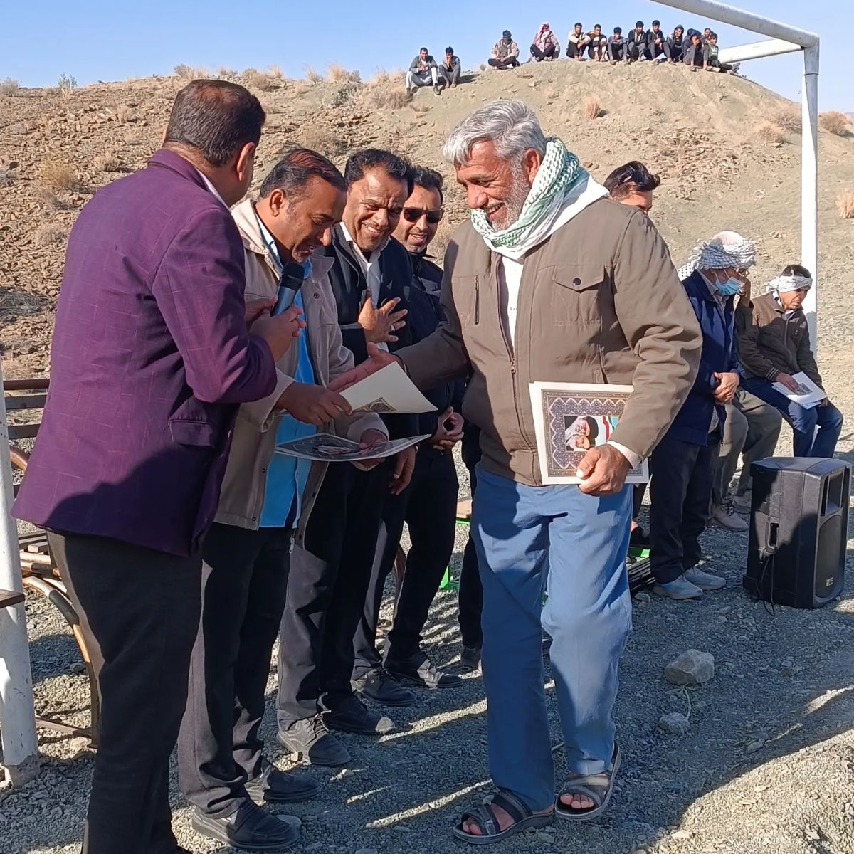 تجلیل از پیشکسوتان فوتبال حوزه زنگیک